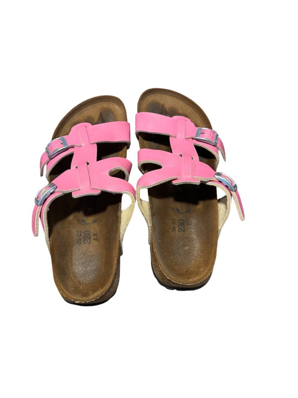 Birkenstock Nias Sandals – Alloy Pink | Size 36 | Minimal Leather Strap